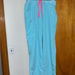 Figs Kade pants neon blue